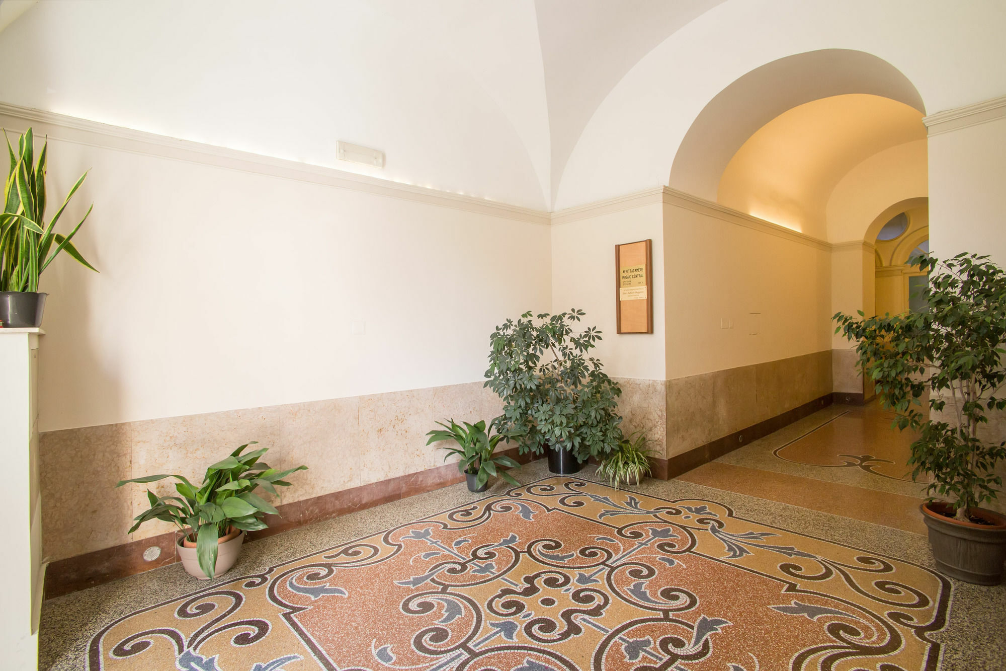 Mosaic Central Pensión Roma Exterior foto